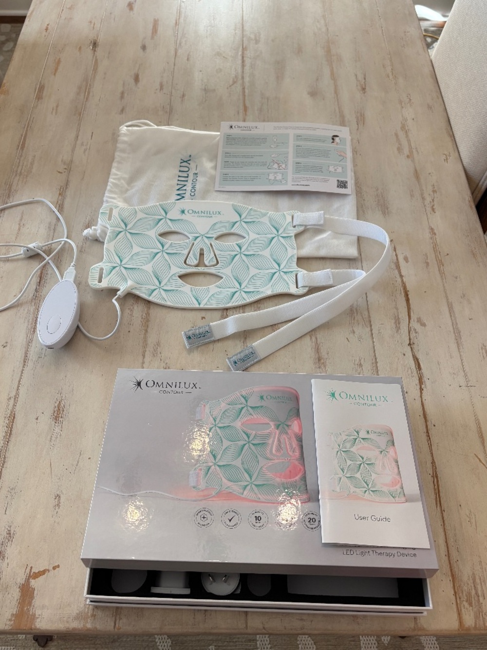 Omnilux Contour Medical-Grade LED Light Therapy Mask